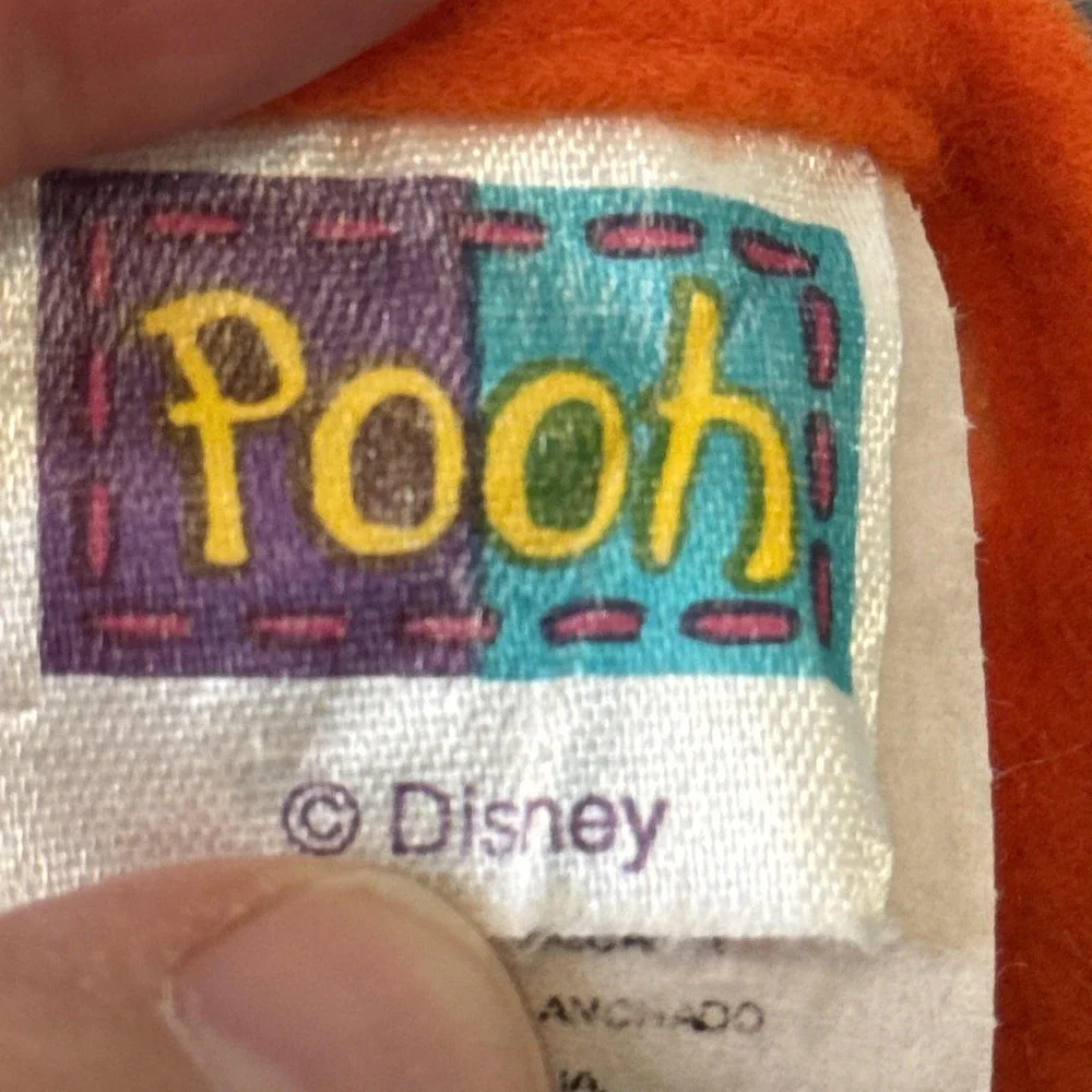 Vintage 90's Tigger Baby Sleeper Costume Disney Pooh Size 1 (12 months) With Hat